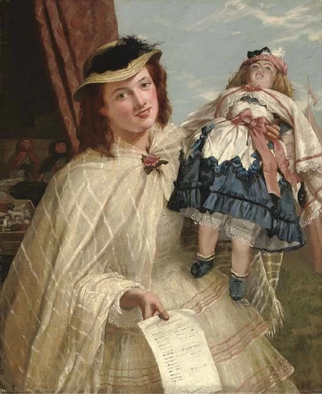 Ritratto di signora con bambola
